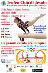 Locandina Trofeo Città di Jesolo 2012