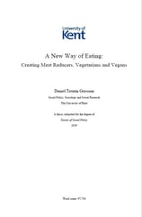 A New Way of Eating: Creating Meat Reducers, Vegetarians & Vegans
