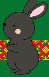 grey rabbit