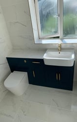 new bathroom fitted in home in evesham