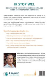 achterzijde van het boek ik stop wel , in 1 keer stoppen met roken