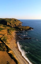 Drone Hautes falaises de Jobourg