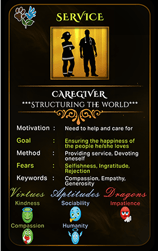 Eden the game of life archetyp Caregiver