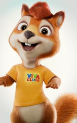 mascote 3D personagem 3D