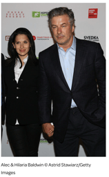 Alec & Hilaria Baldwin © Astrid Stawiarz