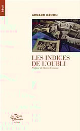 Couverture Les Indices de l'oubli Arnaud Genon