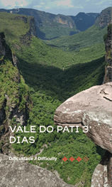 Vale do Pati 3 dias