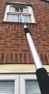 window on a house being cleaned in malvern