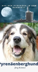 a dog is smiling and looking at the camera