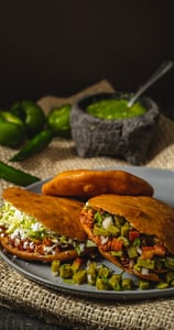 fotografia de alimentos, comida, gorditas, garnachas