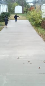 long concrete driveway concrete contractors huntsville al