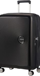 American Tourister Soundbox - Spinner M Extensible Suitcase, 67 cm noire