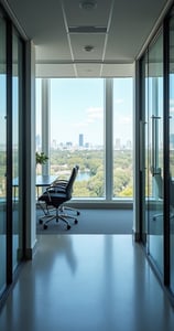 Brisbane office serviced by Bryte Cleaning