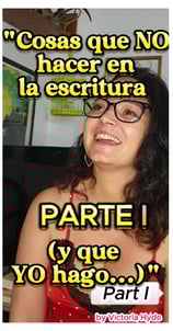 Victoria Hyde: Cómo NO escribir un libro