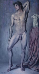 Yaroslav Sobol, Nude Male Model