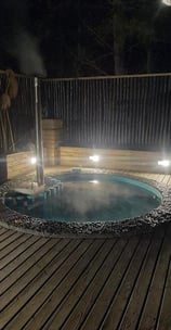 Cabaña en pichilemu con tinaja