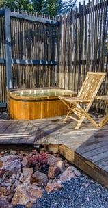 Cabaña en pichilemu con tinaja