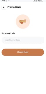 a phone screen showing a picture of a product on the app