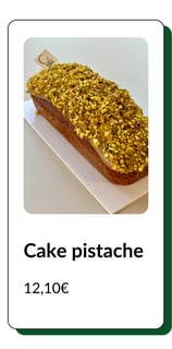 cake pistache