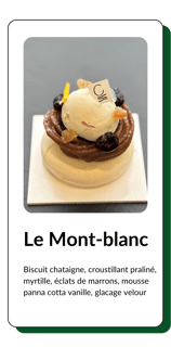 pâtisserie mont-blanc