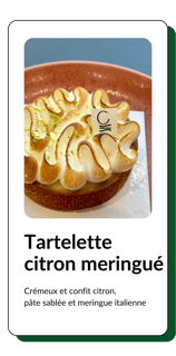 tartelette citron meringué