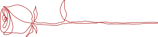 Allure Dance Studios red rose outline left