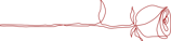 Allure Dance Studios red rose outline right flip