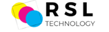 a logo for the rsl technology company