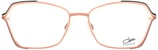 damen damenbrille marke cazal rose gold
