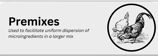 premixes pharmaceutical product type
