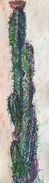 Pintura que honra lo sagrado desde lo visual.