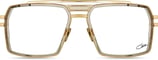 goldene brille, goldenes gestell, marke cazal