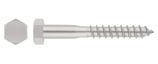 Tornillos Tirafondo Barraquero en Acero Inoxidable A2 DIN-571 tenerife