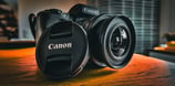 Canon M50 with objective EF-M 15-45mm
