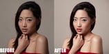 Advanced Make Up Enhancement Before and After