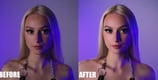 Contrast and Brightness Adjustment Before and After 