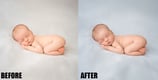 Gentle Color Adjustment Before and After 
