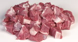 Diced mutton