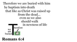 Romans 6:4 Say it slow