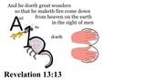 Revelation 13:13 Say it slow