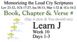Learn J (Days 1-3)