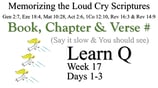 Learn Q (Days 1-3)