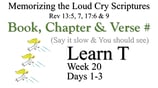 Learn T (Days 1-3)