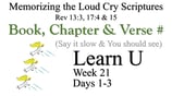 Learn U (Days 1-3)