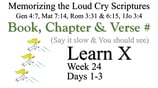 Learn X (Days 1-3)