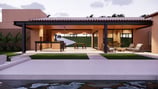Casa Tijolo ecológico contemporânea