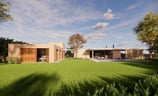 Casa Tijolo ecológico contemporânea