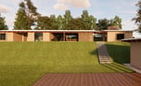 Casa Tijolo ecológico contemporânea