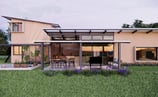 Casa Tijolo ecológico contemporânea