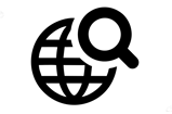 a symbol illustrating searching